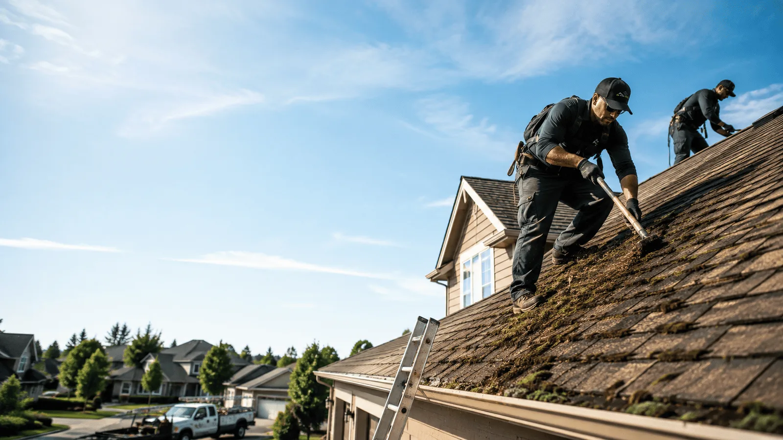 Roof Moss Removal in Greenville, MS near me